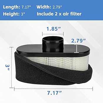 Amazon.com: LOCOPOW FR691V Air Filter Part 11013-0752 For